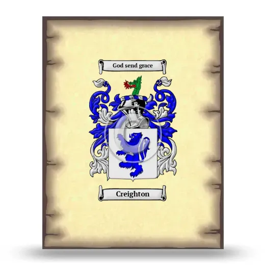 Creighton Coat of Arms Print