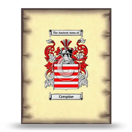 Crespine Coat of Arms Print
