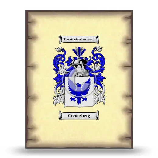 Creutzberg Coat of Arms Print