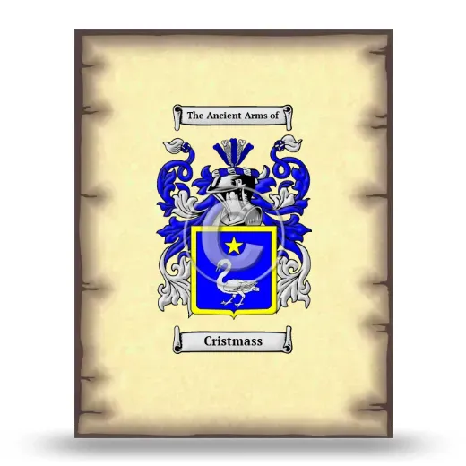 Cristmass Coat of Arms Print