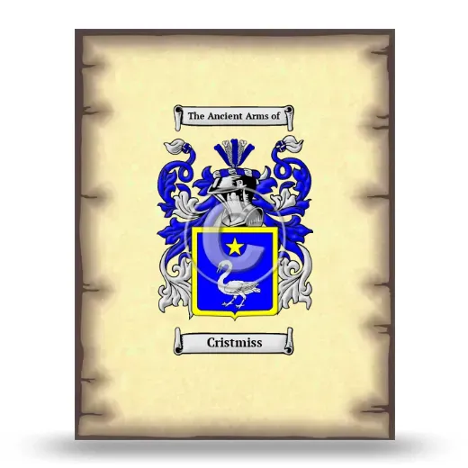 Cristmiss Coat of Arms Print
