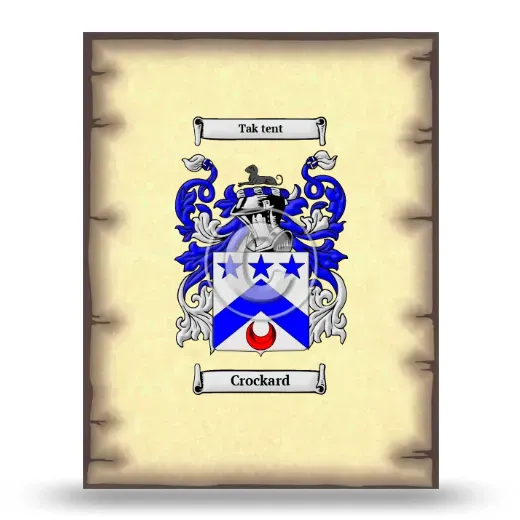 Crockard Coat of Arms Print