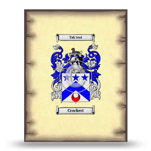 Crockert Coat of Arms Print