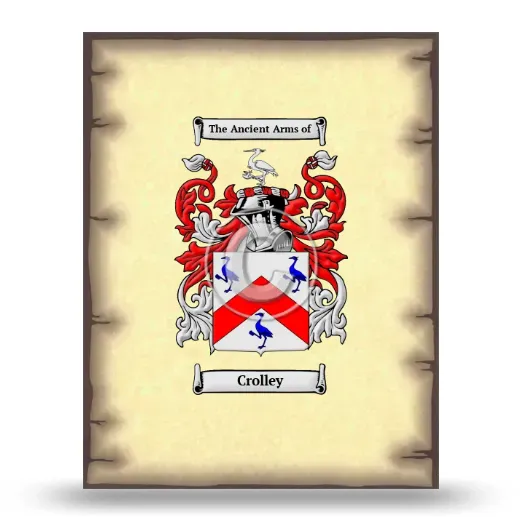Crolley Coat of Arms Print