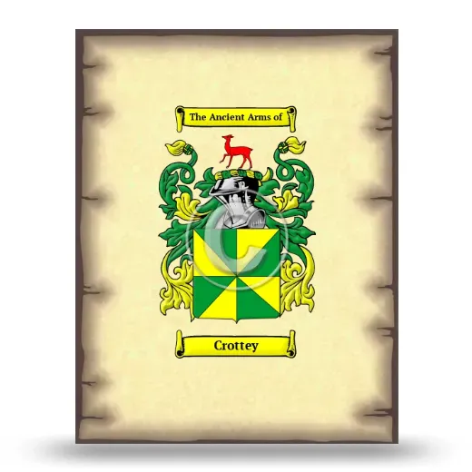 Crottey Coat of Arms Print