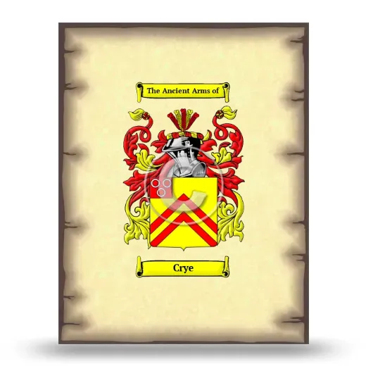 Crye Coat of Arms Print