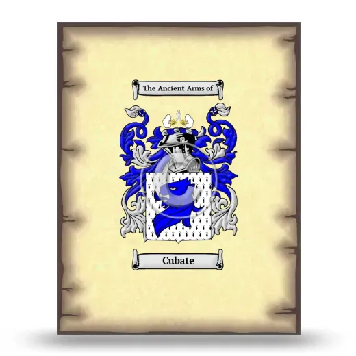 Cubate Coat of Arms Print