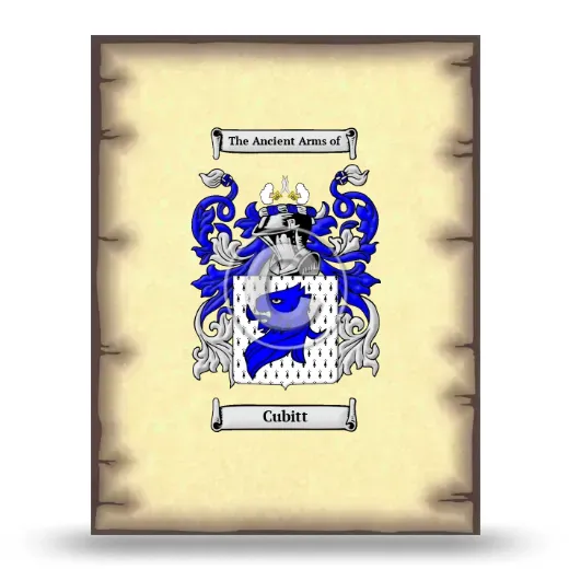 Cubitt Coat of Arms Print