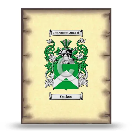 Cuckoo Coat of Arms Print