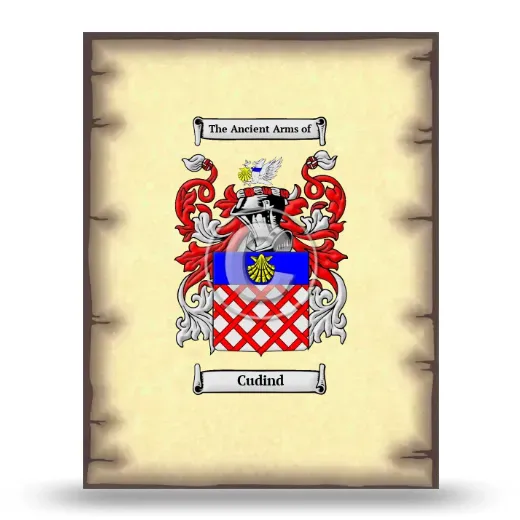 Cudind Coat of Arms Print