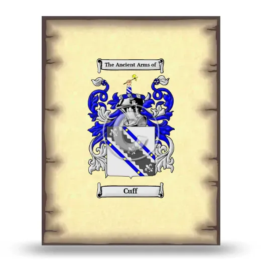 Cuff Coat of Arms Print