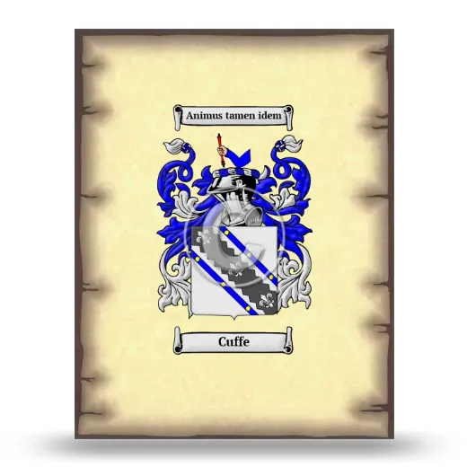 Cuffe Coat of Arms Print