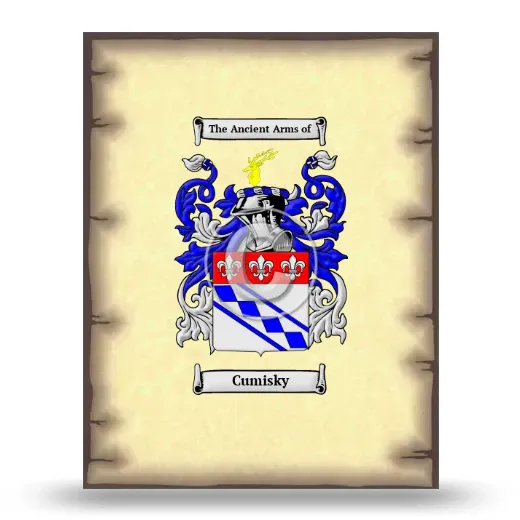 Cumisky Coat of Arms Print