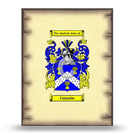 Cummin Coat of Arms Print