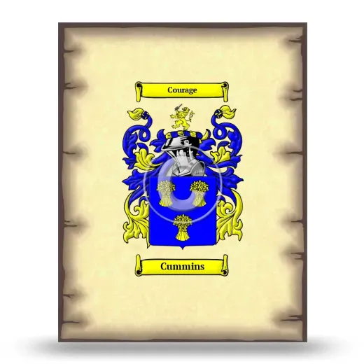 Cummins Coat of Arms Print