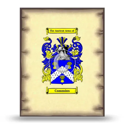 Cummins Coat of Arms Print