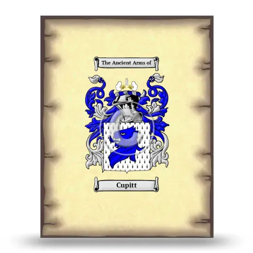 Cupitt Coat of Arms Print