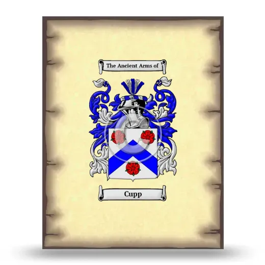 Cupp Coat of Arms Print