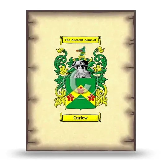 Curlew Coat of Arms Print