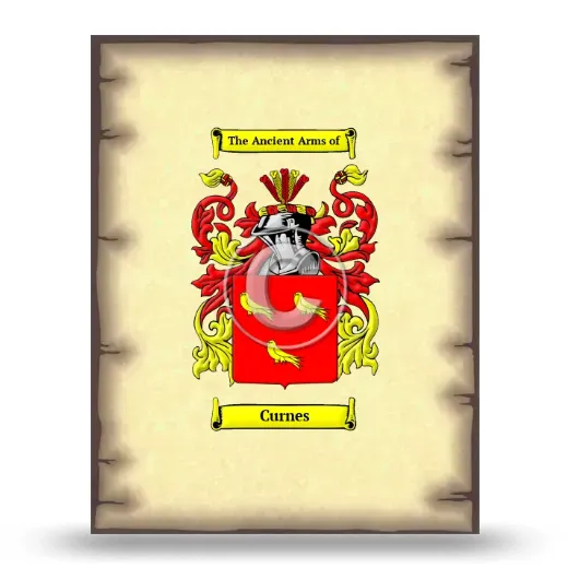 Curnes Coat of Arms Print