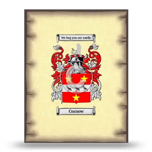 Curnow Coat of Arms Print