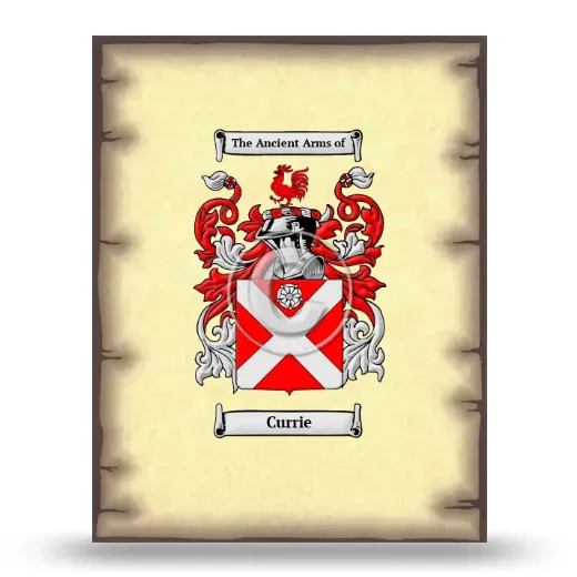 Currie Coat of Arms Print