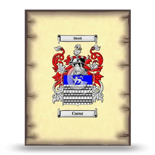 Curur Coat of Arms Print