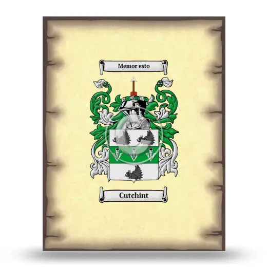 Cutchint Coat of Arms Print