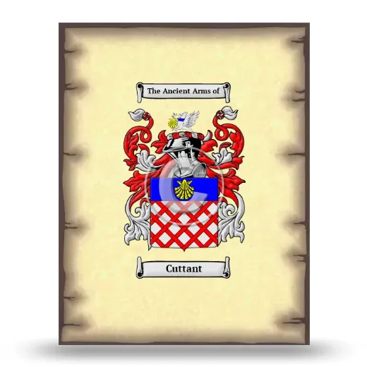 Cuttant Coat of Arms Print