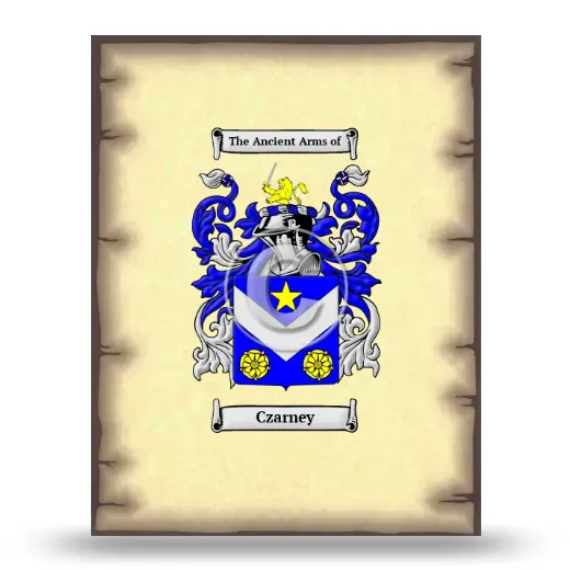 Czarney Coat of Arms Print