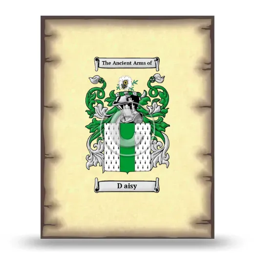 D aisy Coat of Arms Print