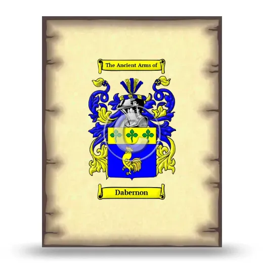Dabernon Coat of Arms Print