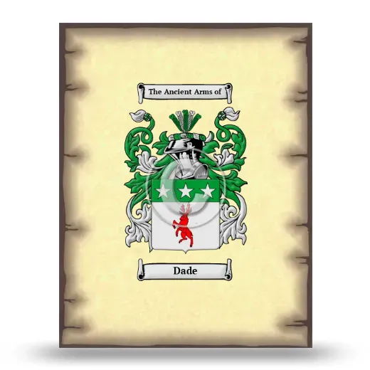Dade Coat of Arms Print