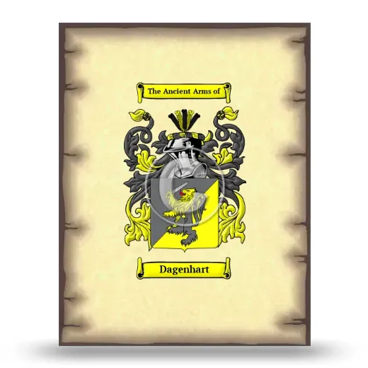 Dagenhart Coat of Arms Print