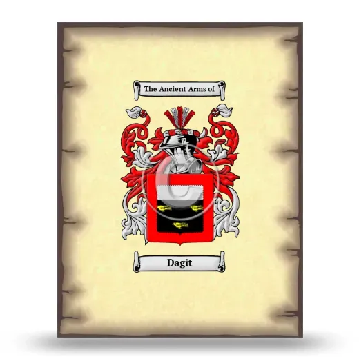 Dagit Coat of Arms Print