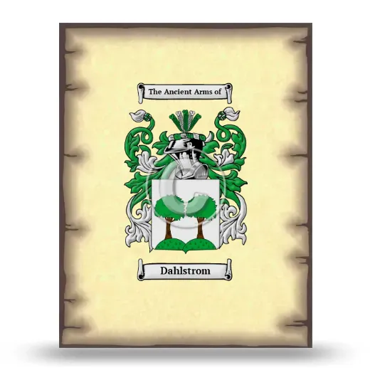 Dahlstrom Coat of Arms Print