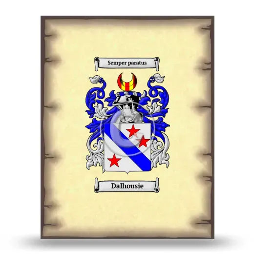 Dalhousie Coat of Arms Print