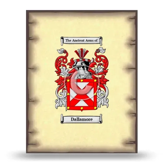 Dallamore Coat of Arms Print