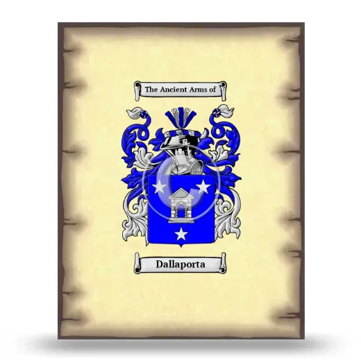 Dallaporta Coat of Arms Print