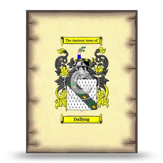 Dallyng Coat of Arms Print