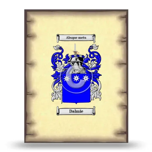 Dalmie Coat of Arms Print