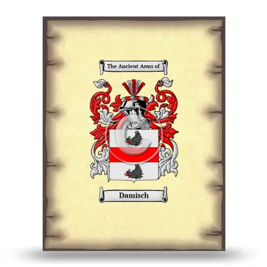 Damisch Coat of Arms Print