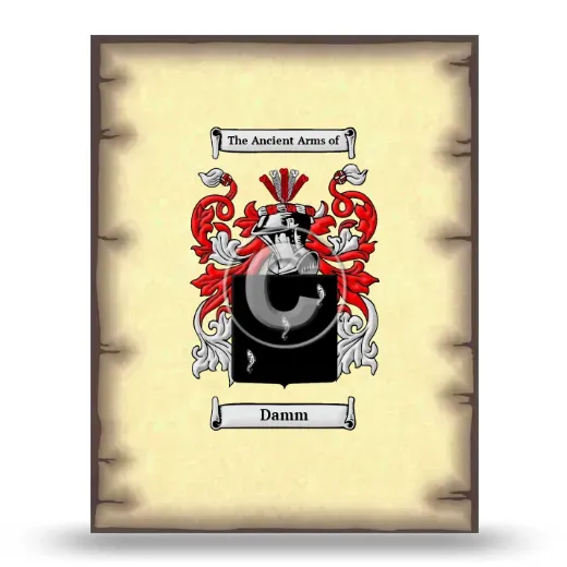 Damm Coat of Arms Print