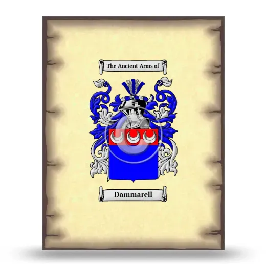 Dammarell Coat of Arms Print