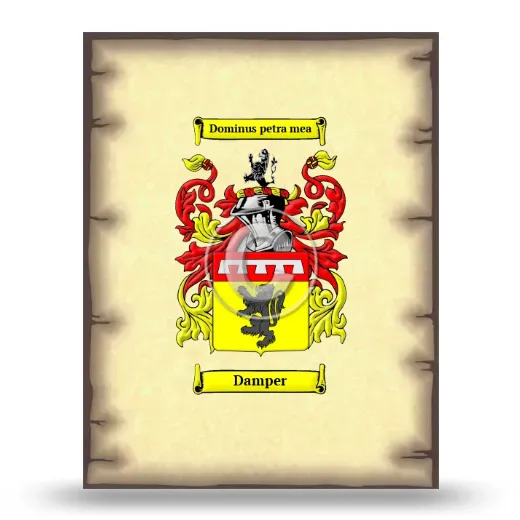 Damper Coat of Arms Print