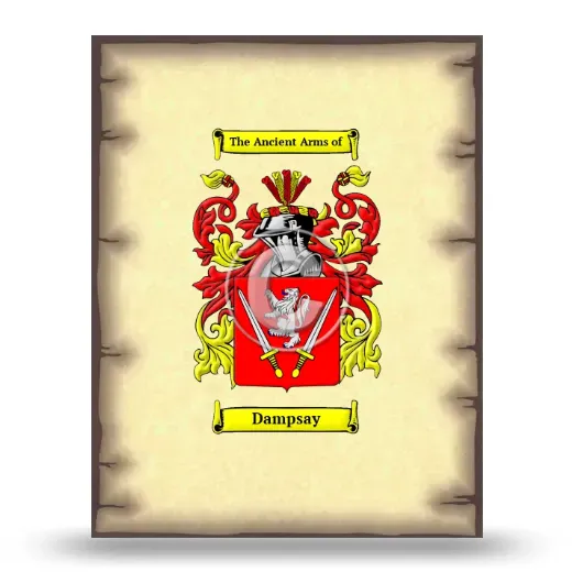 Dampsay Coat of Arms Print