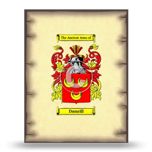 Damrill Coat of Arms Print