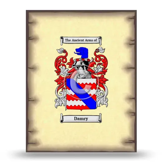 Damry Coat of Arms Print