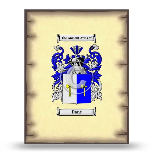 Dané Coat of Arms Print