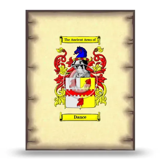 Dance Coat of Arms Print